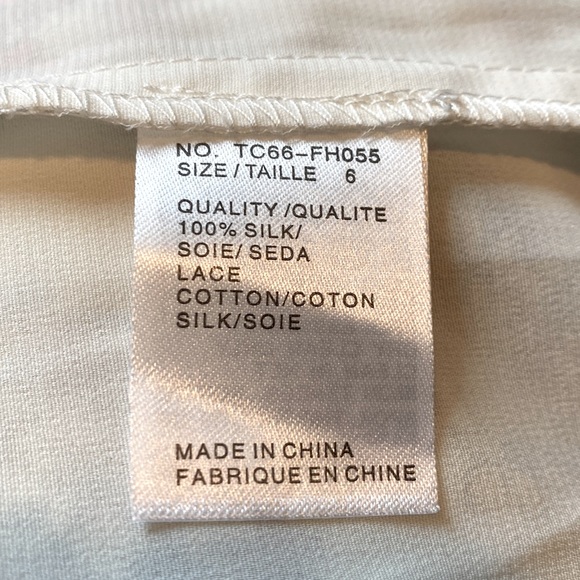 Tsumori Chisato Silk Midi Dress, Sz 6 - Picture 6 of 6